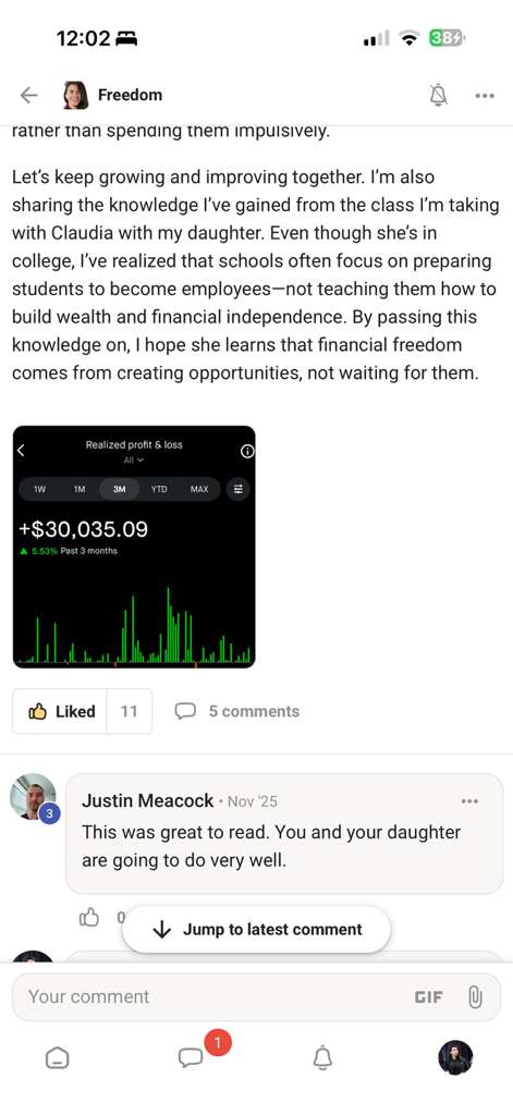 Community testimonial 2