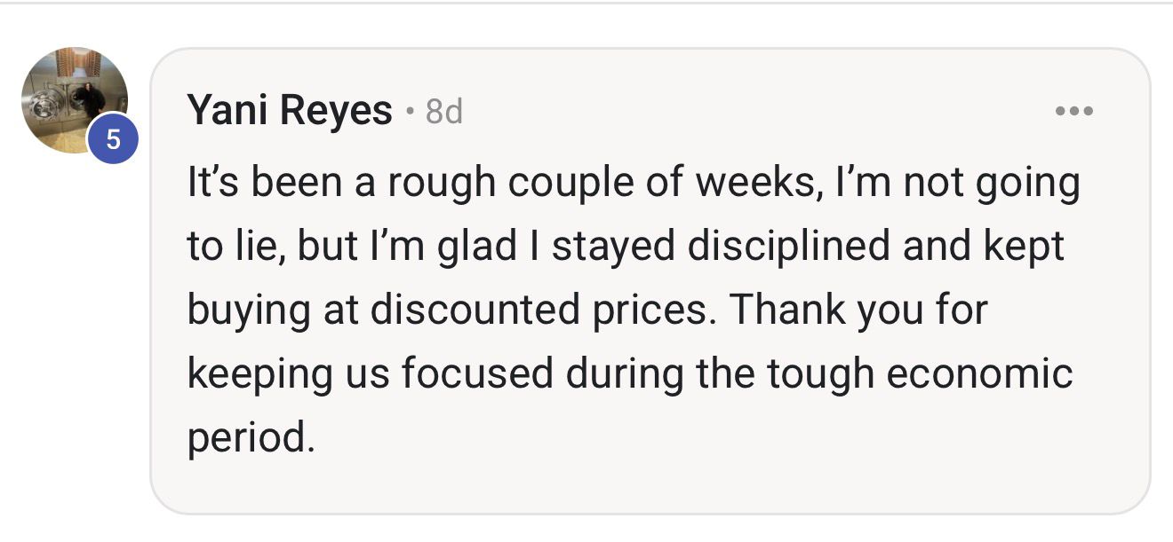 Community testimonial 6